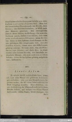 100. Linnés System