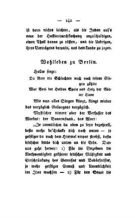 Wohlleben zu Berlin