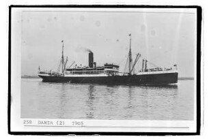 Dania (1905), Hapag