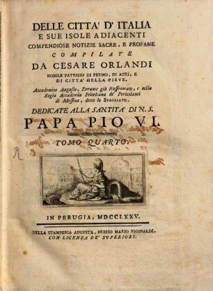 Delle città d'Italia e sue isole, 4