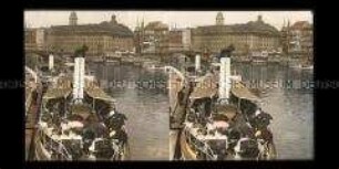 Ausflugsdampfer auf der Spree, Waisenbrücke, Berlin
