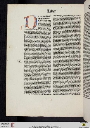 Liber De memoria et reminiscentia