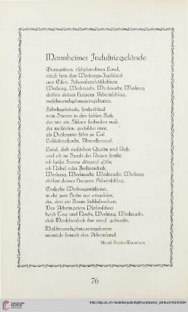 6: Mannheimer Industriegelände