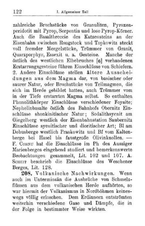 Vulkanische Nachwirkungen.