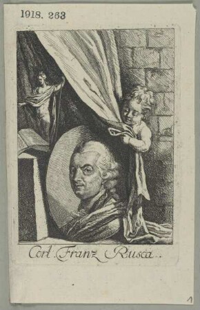 Bildnis des Carl Franz Rusca