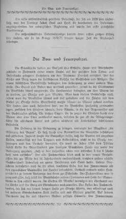 Die Bau- und Feuerpolizei.