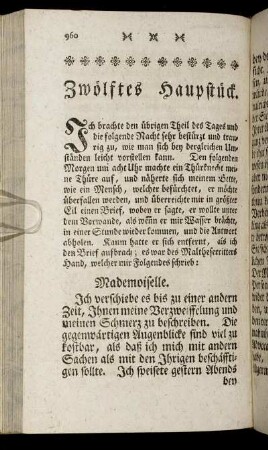 Zwölftes Hauptstück.