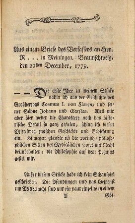 Julius von Tarent : Ein Trauerspiel in fünf Akten. Aufgeführt am S. Meiningischen Hofe