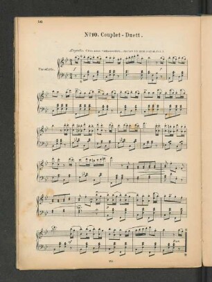 No.10. Couplet-Duett.