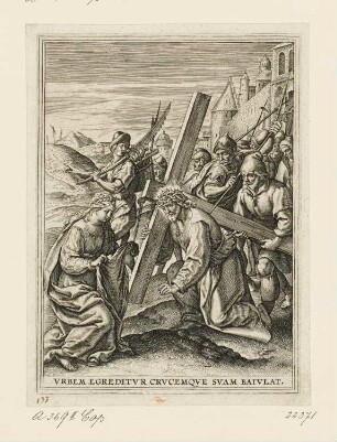 Kreuztragung Christi, aus: "Passion Christi"