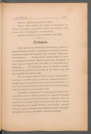 Cróquis
