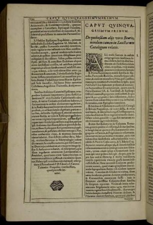 Caput Quinquagesimum Primum. - Caput Quinquagesimum Sextum.