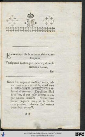 Vota Illustris Gymnasii Pro Serenissimi Principis Haereditarii Caroli Ludovici Vita Interprete Ioanne Christiano Sachsio.