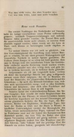 Reise nach Sumatra