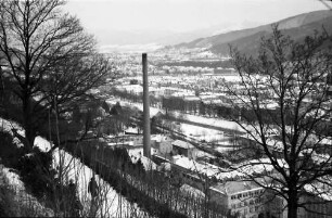 Freiburg: Dreisamtal vom Kanonenplatz