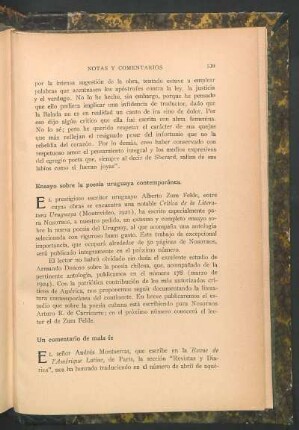 Ensayo sobre la poesía uruguaya contemporánea