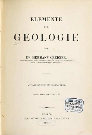 Elemente der Geologie