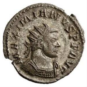 Münze, Antoninian, 295 n. Chr.