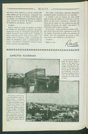 Aspectos nacionaes : O Municipio do Rio Negro