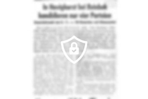 In Havighorst bei Reinbek kandidieren nur vier Parteien