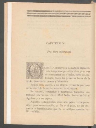 Capítulo [XII] - Una pista inesperada