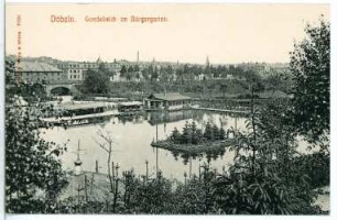 Döbeln. Gondelteich im Bürgergarten