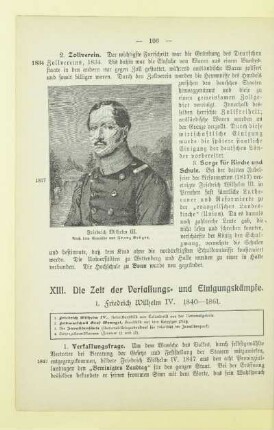 XIII. Die Zeit der Verfassungs- und Einigungskämpfe