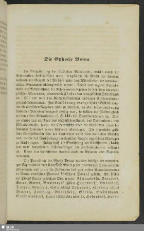 Die Ephorie Borna