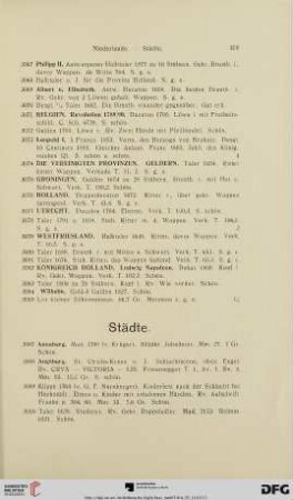 Städte (Nr. 3087-3346)