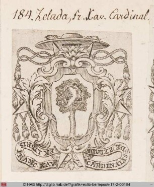 Wappen des Kardinals Franc. Xav. von Zelada