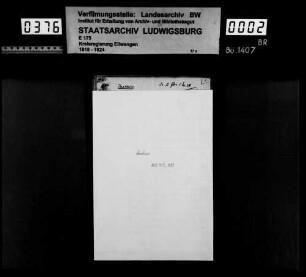 Buchdruckereien zu Neresheim und Bopfingen