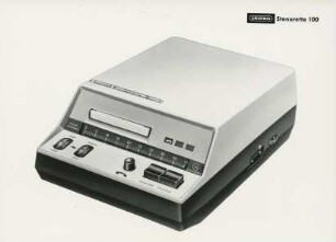 Diktiergerät "Stenorette 100" der Grundig-Werke
