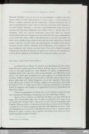 Descrittione della Gran Città di Mosco