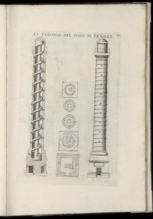 La Colonna Nel Foro Di Traiano.
