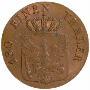 Münze, 2 Pfennig, 1827