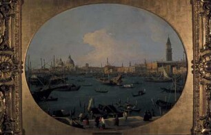 Ansicht des Bacino di San Marco in Venedig