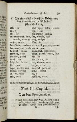 Das III. Capitel. Von den Pronominibus.