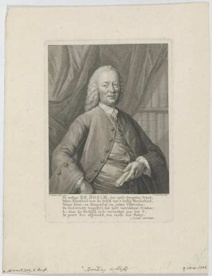 Bildnis des Bernardus de Bosch