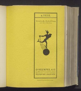4. Teil: Grotesk-Schriften und ihre Abarten