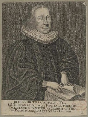 Bildnis des Io. Benedictus Carpzov