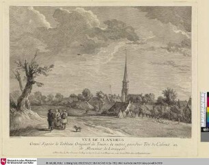 VUE DE FLANDRES [Ansicht von Flandern]