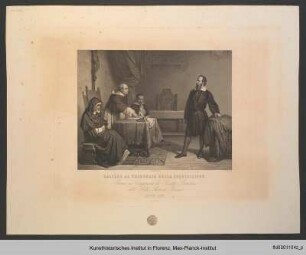 Galileo vor dem Tribunal der Inquisizione - Galileo al Tribunale della Inquisizione