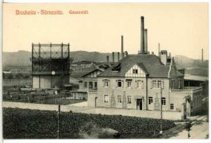 Brockwitz. Sörnewitz, Gasanstalt