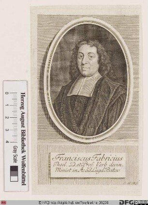 Bildnis Franciscus Fabricius