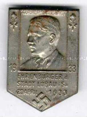 Adolf Hitler, Verleihung der Ehrenbürgerschaft von Löbau anlässlich seines Geburtstages