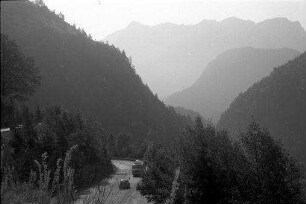 Wegscheid: Deutsche Alpenstraße bei Wegscheid