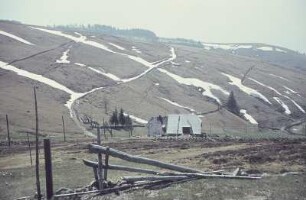 Schwarzwald. Landschaft bei Todtnau-Geschwend? mit Wohnhaus