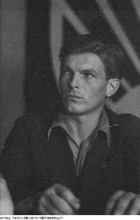 Radeberg. Freie Deutsche Jugend (FDJ), IV. Kreiskonferenz, u.a. mit Hermann Axen, , Vorsitzender der FDJ in Sachsen, 27.-28. September 1947