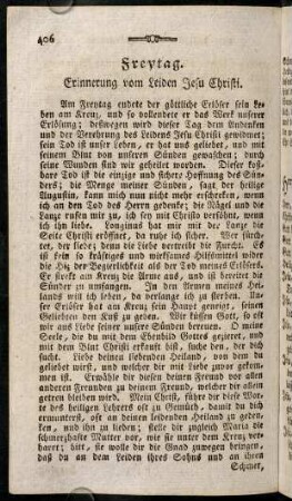 406-418, Freytag. - Samstag.