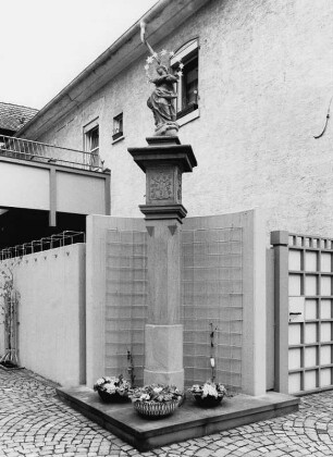 Mariensäule, Walldürnbildstock; Heppenheim, Kleiner Markt